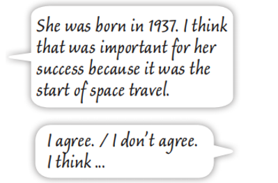 Speaking: Compare your answers with a partner. (Nói: So sánh câu trả lời với người bạn trong nhóm.) (ảnh 1)