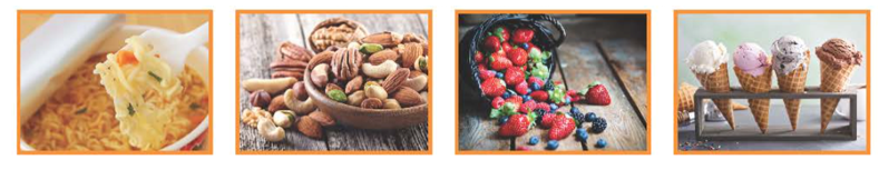 In pairs: Look at the pictures. Discuss which foods you think would help you study (ảnh 1)