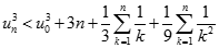 Cho dãy số (un) được xác định bởi: u0 = 2011 un+1 = un + 1/un^2. Tìm lim un^3/n  A. dương vô cùng B. âm vô cùng (ảnh 8)