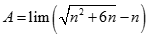 Giá trị của A = lim (căn bậc hai n^2 + 6n - n) bằng: A. dương vô cùng B. âm vô cùng C. 3 D. 1 (ảnh 1)