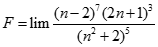 Giá trị của F = lim (n-2)^7 (2n+ 1)^3 / (n^2 + 2)^5 bằng: A. + vô cùng  B. - vô cùng  C. 8  D. 1 (ảnh 1)