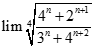 lim căn bậc bốn 4^n + 2^n+1/ 3^n + 4^n+2 bằng A.0 B. 1/2 C. 1/4 D. dương vô cùng (ảnh 2)