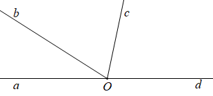 Cho hình vẽ sau Số cặp góc kề bù (không kể góc không và góc bẹt) có trong hình vẽ trên  (ảnh 1)