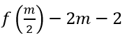 Có bao nhiêu giá trị của m để giá trị nhỏ nhất của hàm số: f(x) = 4x2 - 4mx + m2 – 2m + 2 trên đoạn [0; 2] bằng 3? (ảnh 6)