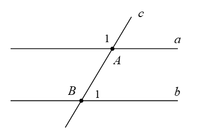 Cho hình vẽ, biết a song song b và góc A1= 2 góc B1. Số đo góc B1 là (ảnh 1)