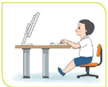 Chọn tư thế ngồi đúng khi sử dụng máy tính (ảnh 2)