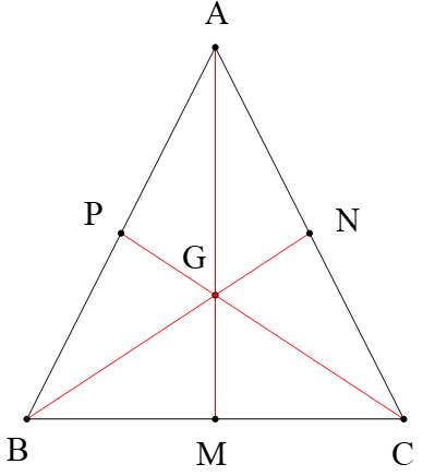 Cho tam giác ABC cân tại A, hai đường trung tuyến BN và CP cắt nhau tại G. (ảnh 1)