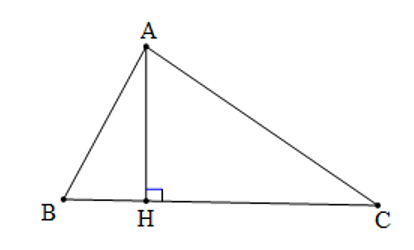 Cho tam giác ABC có diện tích là 180 cm^2 và cạnh BC = 20 cm. Độ dài đường cao ứng với cạnh BC là (ảnh 1)