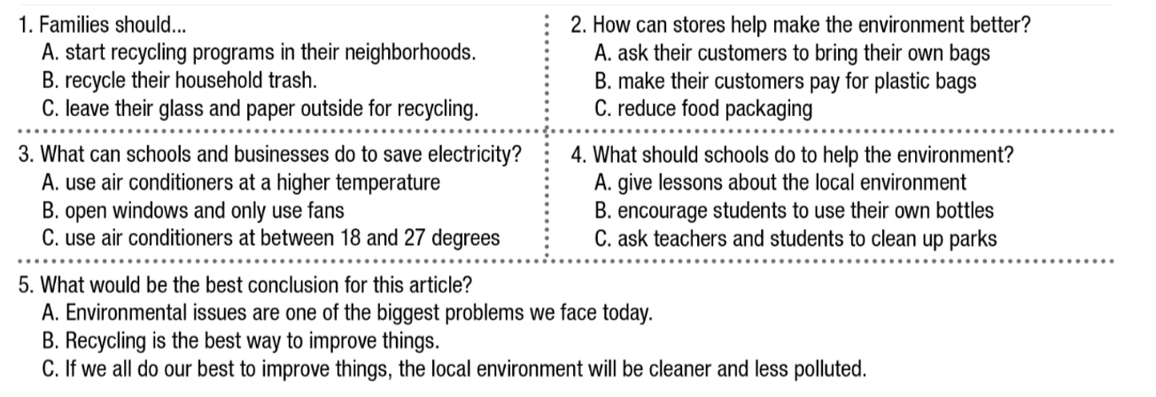 Có rất nhiều điều mọi người có thể làm để cải thiện môi trường địa phương của họ (ảnh 1)