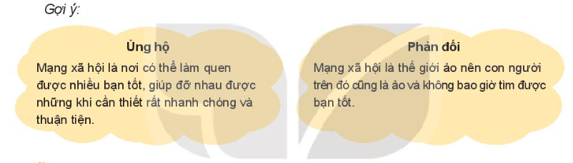 Tranh biện về quan niệm : “Mạng xã hội là nơi thích hợp để tìm ra những người bạn và chia sẻ các thông tin, khó có thể có nguy hiểm gì ở đây”. (ảnh 1)