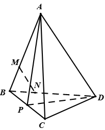 Cho hai tam giác cân ABC và  DBC có chung cạnh đáy BC nằm trong hai mặt phẳng khác nhau. a) Khẳng định nào sau đây là đúng nhất?  (ảnh 1)