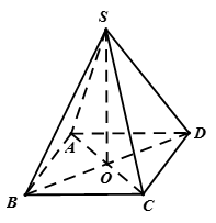 Cho hình chóp S.ABCD có đáy ABCD là hình thoi tâm O. Biết SA = SC, SB = SD.  a)Khẳng định nào sau đây là sai? (ảnh 1)