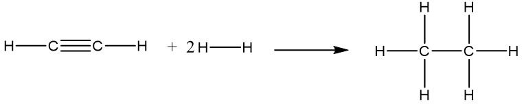 Xác định biến thiên enthalpy chuẩn của phản ứng: C2H2(g) + 2H2(g) -> C2H6(g) Biết năng lượng liên kết (ở điều kiện chuẩn): (ảnh 1)