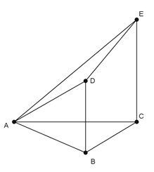 Cho tam giác đều ABC cạnh a. Gọi dB, dC lần lượt là đường thẳng đi qua B, C và vuông góc với (ABC). (P) là mặt phẳng qua A và hợp với (ABC) góc 60 độ (ảnh 1)