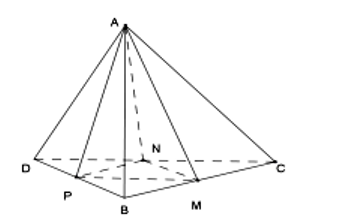 Cho tứ diện ABCD có các cạnh AB,AC và AD đôi một vuông góc. Các điểm M,N,P lần lượt (ảnh 1)