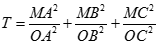 Cho tứ diện OABC có các cạnh OA, OB, OC đôi một vuông góc. M là một điểm bất kì thuộc miền trong tam giác ABC. (ảnh 1)