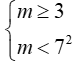 Cho phương trình (4log2^2x+logx-5)căn 7^x-m =0  ( m là tham số thực). Có tất cả bao nhiêu giá trị nguyên dương của  m để  (ảnh 8)