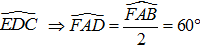 Cho hình lăng trụ lục giác đều ABCDEF.A'B'C'D'E'F' có cạnh bên bằng a và ADD'A' là hình vuông. Cạnh đáy của lăng trụ bằng: (ảnh 4)