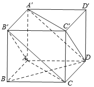 Cho hình hộp ABCD.A'B'C'D'. Giả sử tam giác AB'C và A'DC' đều có 3 góc nhọn. Góc giữa hai đường thẳng AC và A'D là góc nào sau đây? (ảnh 1)