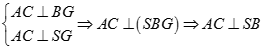 Cho hình chóp S.ABC có SA = SB = SC và góc asb = góc bsc = góc csa. Hãy xác định góc giữa cặp vectơ sb và ac? (ảnh 4)