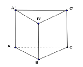 Cho lăng trụ tam giác đều ABC.A'B'C' có BC=2a,BB'= a căn bậc hai 3 Thể tích của khối lăng trụ ABC.A'B'C' bằng  (ảnh 1)