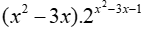 Cho hàm số  y= 2^x^2-3x có đạo hàm là (ảnh 5)