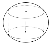 Trong không gian Oxyz , cho hai điểm A( 2;3;3)  và  mặt cầu (S): (x - 1)^2 + (x - 2)^2 + (x - 3)^2 = 12 (ảnh 1)