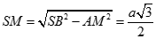 Cho hình chóp S.ABC có đáy ABC là tam giác vuông cạnh huyền BC = a. Hình chiếu vuông góc của S lên (ABC) trùng với trung điểm BC. (ảnh 5)