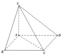 Cho hình chóp S.ABCD có đáy ABCD là hình vuông cạnh a, SA vuông góc mp (ABCD), SA = a căn bậc hai 6. Gọi anpha là góc giữa SC và mp (ABCD).  (ảnh 1)