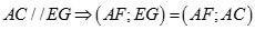 Cho hình lập phương ABCD.A'B'C'D'. Hãy xác định góc giữa cặp vectơ AF và vecto EG? (ảnh 7)