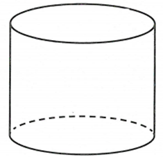 Một người thợ xây, muốn xây một bồn chứa thóc hình trụ tròn với thể tích là 150m^3(như hình vẽ) (ảnh 1)