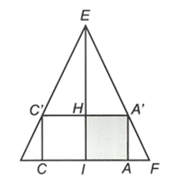 Cho hình lập phương ABCD.A'B'C'D' có thể tích bằng 1. Gọi (N) là một hình nón có tâm đường tròn đáy trùng với tâm của hình vuông ABCD, đồng thời các điểm A', B', C', D' (ảnh 1)