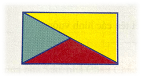Hình bên có: A. 2 hình tam giác B. 3 hình tam giác C. 4 hình tam giác D. 5 hình tam giác (ảnh 1)