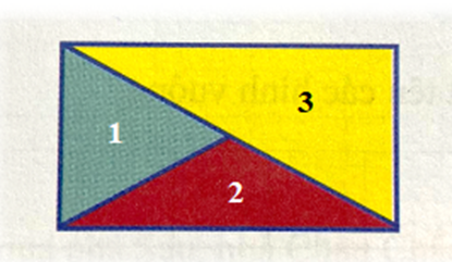 Hình bên có: A. 2 hình tam giác B. 3 hình tam giác C. 4 hình tam giác D. 5 hình tam giác (ảnh 2)