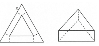 Cắt ba góc của một tam giác đều cạnh bằng a các đoạn bằng x, 0 nhỏ hơn x nhỏ hơn a/2 ; phần còn lại là một (ảnh 1)