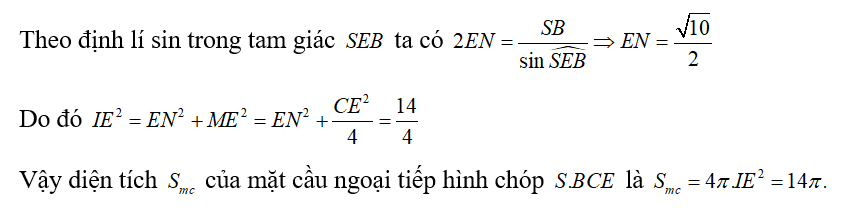 Trong không gian cho hình chóp S.ABCD có đáy ABCD là hình thang vuông tại A và D  (ảnh 3)