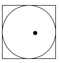 Trong hình vẽ, hình tròn tâm O đường kính a biểu diễn miền trong đó có từ trường đều có vectơ cảm ứng từ   vuông góc với hình tròn. Từ thông qua khung dây hình vuông cạnh a có độ lớn nào?  	A. B.a2. 	B. π.B.a2.  	C. B.a2/4.	D. π.Ba2/4. (ảnh 1)