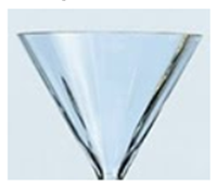 Một dụng cụ đựng chất lỏng có dạng hình nón với chiều cao là 30cm và bán kính đáy là 15cm. Dụng cụ này đựng được tối đa bao nhiêu cm^3  chất lỏng?  (ảnh 1)