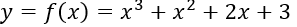 Tích của giá trị lớn nhất và giá trị nhỏ nhất của hàm số y=x^3+x^2+2x+3 trên đoạn [-1;2] là (ảnh 2)