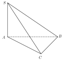 Cho hình chóp S.ABC có đáy là tam giác vuông tại C, AB = a căn bậc hai 5, AC = x. Cạnh bên SA = 3a (ảnh 1)