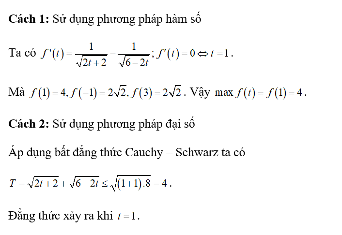 Cho số phức z thỏa mãn điều kiện |z-1|= căn bậc hai 2. Giá trị lớn nhất của biểu thức (ảnh 2)