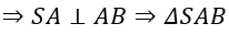 Cho hình chóp S.ABC có đáy ABC là tam giác đều cạnh a. SA vuông góc với đáy và tạo với đường thẳng SB một góc 45°. Tính thể tích khối chóp S.ABC. (ảnh 2)