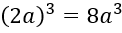 Cho hình lập phương (H) có diện tích toàn phần bằng 24a^2, thể tích của khối lập phương (H) tương ứng bằng (ảnh 1)
