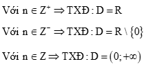 Trong các biểu thức sau, biểu thức nào không có nghĩa A. (-4)^(-1/3) B. (-3/4)^9 C. (-3)^(-4) (ảnh 1)
