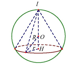 Cho mặt cầu S (O;4) cố định. Hình nón (N) gọi là nội tiếp mặt cầu S(O;4)  nếu hình nón (ảnh 1)