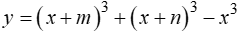 Hàm số  y= ( x+3) 63+ ( x+n)^3-x^3 ( tham số m , n ) đồng biến trên khoảng  ( - vô cùng, + vô cùng). Giá trị nhỏ nhất của biểu thức (ảnh 1)