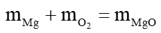 b) Viết phương trình bảo toàn khối lượng của các chất trong phản ứng. (ảnh 1)
