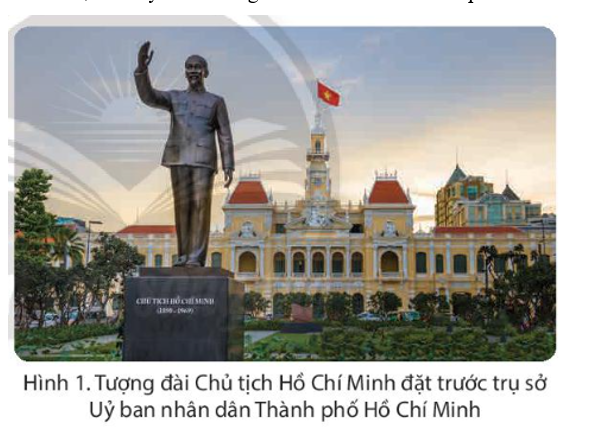 Dựa vào hình 1 và hiểu biết của bản thân, em hãy nêu những điều em biết về Thành phố Hồ Chí Minh. (ảnh 1)