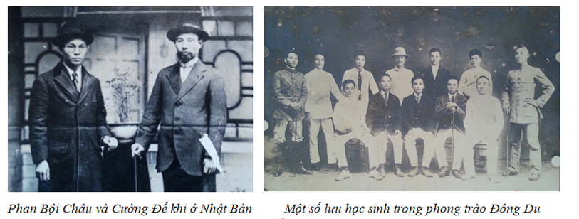 Sưu tầm hình ảnh và bài viết về hoạt động yêu nước của Phan Bội Châu, Phan Châu Trinh và Nguyễn Tất Thành đầu thế kỉ XX.  (ảnh 1)
