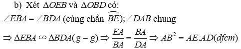 Cho đường tròn (O; R). Từ điểm A nằm ngoài đường tròn kẻ hai tiếp tuyến AB; AC với đường (ảnh 3)